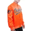 Baltimore Orioles Orange Bomber Jacket