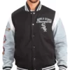 World Series Champions Chicago White Sox Black and Gray Jacket