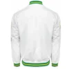 Boston Celtics City Collection White Varsity Jacket