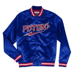 Detroit Pistons Lightweight Blue Jacket