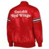 Nicklas Lidstrom Detroit Red Wings Satin Jacket