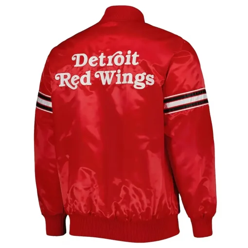 Nicklas Lidstrom Detroit Red Wings Satin Jacket