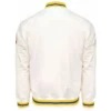 Golden State Warriors City Collection White Varsity Satin Jacket