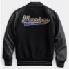 Golden State Warriors Black Varsity Jacket