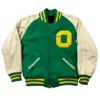 Green O Varsity Jacket