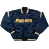 Indiana Pacers Navy Blue Varsity Jacket