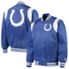 Indianapolis Colts Royal Blue Satin Jacket
