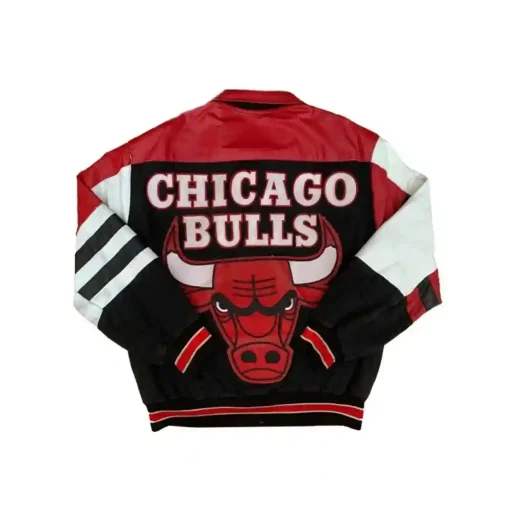 Chicago Bulls 90’s Red and Black Varsity Jacket
