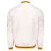 LA Lakers City Collection White Varsity Jacket