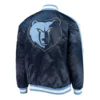 Memphis Grizzlies The Offensive Varsity Navy Blue Jacket