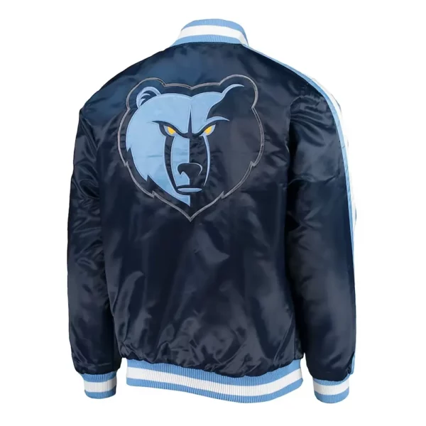 Memphis Grizzlies The Offensive Varsity Navy Blue Jacket