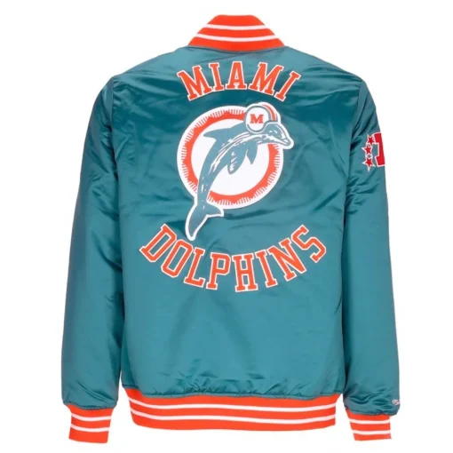 Miami Dolphins Heavyweight Bomber Jacket