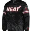 Pick & Roll Miami Heat Black Varsity Jacket