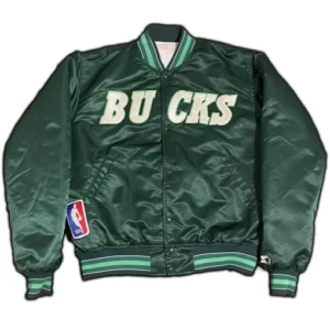 90’s Milwaukee Bucks Satin Jacket