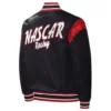 NASCAR Force Play Black Varsity Jacket