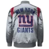 New York Giants Exclusive Gray Bomber Jacket
