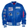 New York Giants Varsity MA-1 Jacket