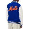 NY Mets Wordmark Varsity Bomber Jacket