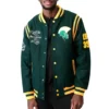Norfolk State Spartans Green Varsity Jacket