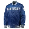 Kentucky Wildcats O-Line Blue Satin Jacket