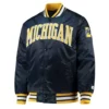Michigan Wolverines O-Line Varsity Navy Blue Jacket