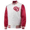 The Legend Oklahoma Sooners White and Red Jacket