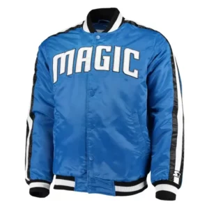 The Offensive Orlando Magic Blue Varsity Jacket