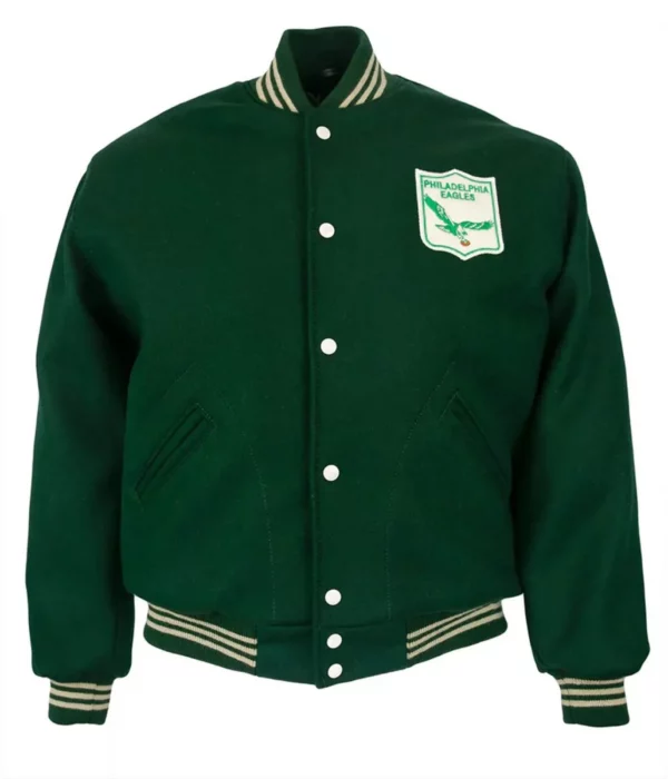 Varsity 1960 Philadelphia Eagles Green Jacket