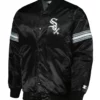 Chicago White Sox Pick & Roll Black Satin Jacket