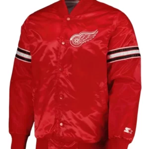 Detroit Red Wings Pick & Roll Red Jacket