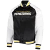 Pittsburgh Penguins Prime Time Black and White Jacket