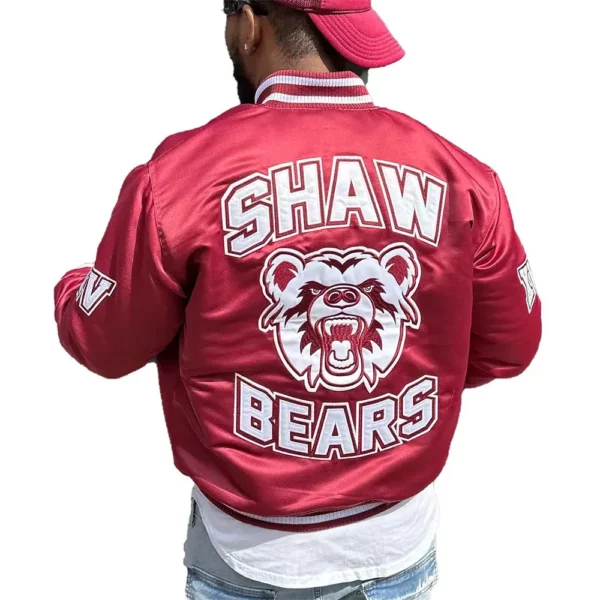 Shaw Bears Varsity Satin Jacket
