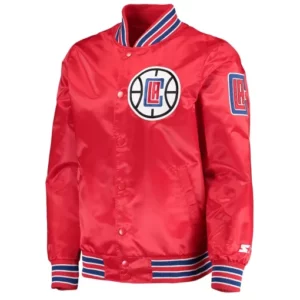LA Clippers The Diamond Classic Red Jacket