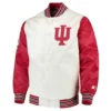 Indiana Hoosiers The Rookie White and Red Jacket