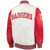 The Rookie Wisconsin Badgers White and Red Jacket