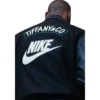 Lebron James Tiffany & Co Black Bomber Jacket