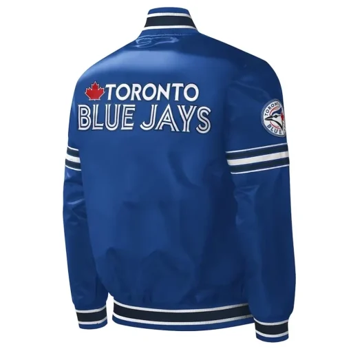 Toronto Jays Royal Blue Midfield Varsity Jacket