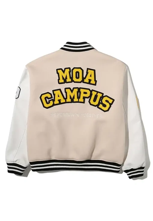 TXT MOA Campus Varsity Bomber Jacket