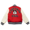 Undercover Last Orgy 2 Red and White Varsity Jacket