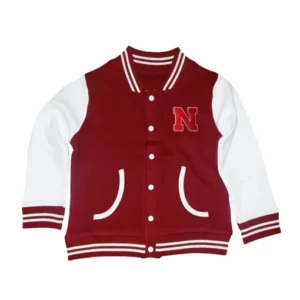 University of Nebraska Huskers Letterman Red Jacket