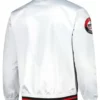 Washington D.C. United City Collection White Satin Jacket
