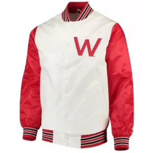 The Rookie Wisconsin Badgers White and Red Jacket