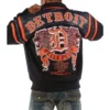 Pelle Pelle Detroit 1978 Black and Orange Jacket