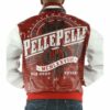 Pelle Pelle Red Wild Ones Studded Leather Jacket