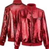 49ers Sequins Red Jacket