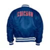 Chicago Cubs X Alpha X New Era MA-1 Blue Bomber Jacket