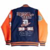 NLBM Team Detroit Stars Baseball Varsity Blue and Orange Jacket