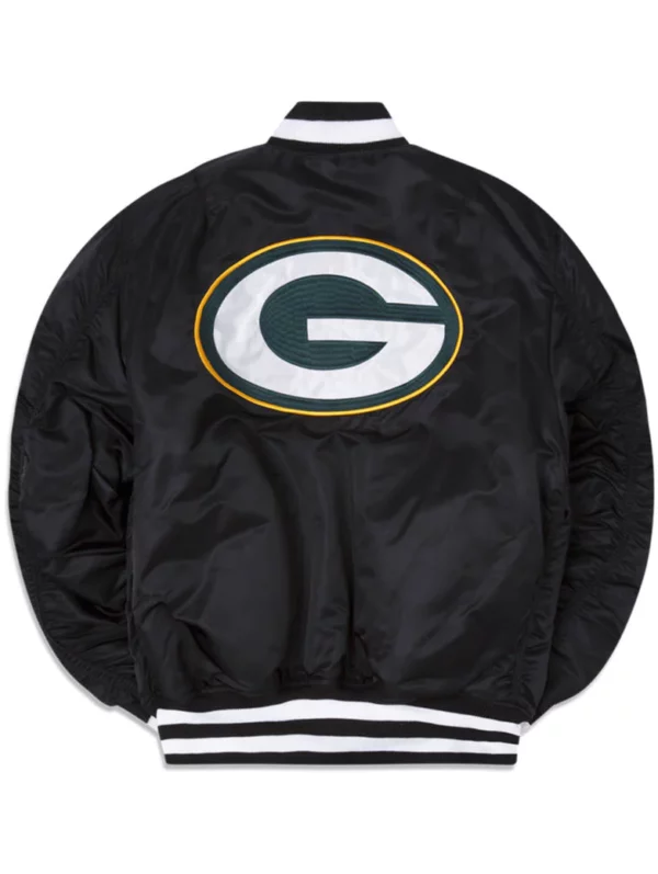 Green Bay Packers X Alpha X New Era MA-1 Bomber Jacket