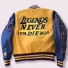 Kobe Bryant Legend Never Die Yellow/Blue Jacket