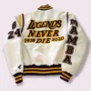 Kobe Bryant Mamba Legend Never Die White Jacket